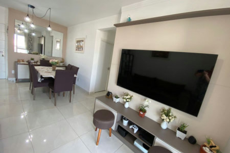 Apartamento à Venda no Embaré – Santos | 74 m² | 2 Dormitórios (1 Suíte) | Varanda Gourmet | Lazer Completo