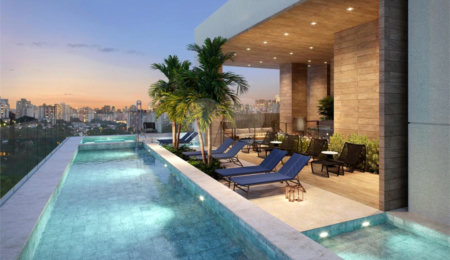 Apartamento à venda com 2 suítes em Campo Belo, São Paulo, SP