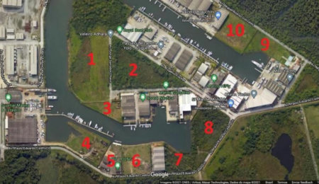 Terreno à venda, 10000 m² por R$ 8.500.000,00 - Cing - Guarujá/SP