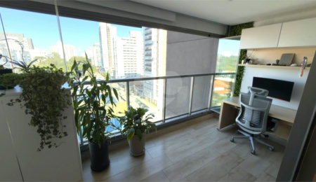 Apartamento à venda com 1 quarto em Alto da Boa Vista, São Paulo, SP