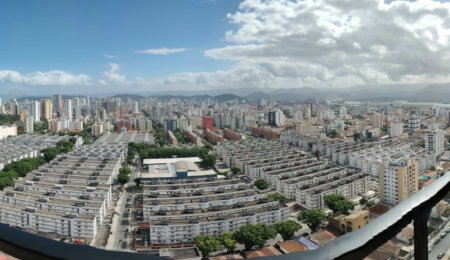 Apartamento com 2 dormitórios à venda, 83 m² por R$ 1.595.000,00 - Aparecida - Santos/SP