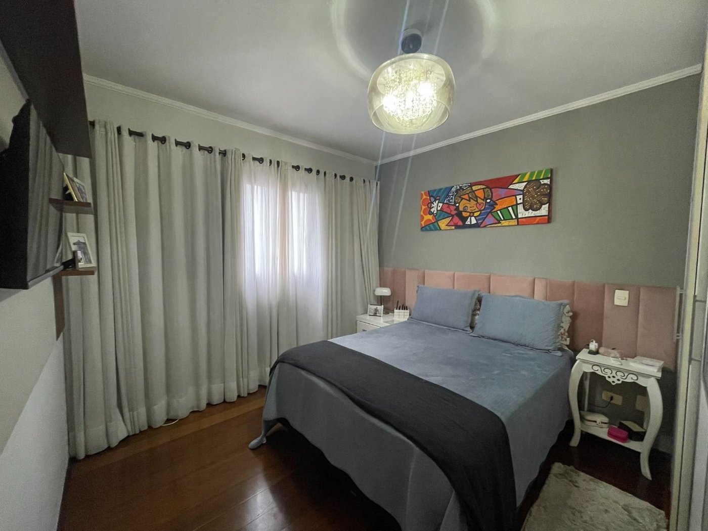 Apartamento 3 dormitórios com 2 suítes, 2 vagas demarcadas, no Embaré, Santos