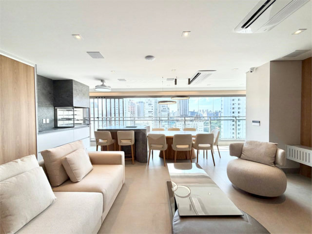 Apartamento à venda ou para alugar com 3 suítes em Campo Belo, São Paulo, SP