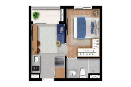 Apartamento à venda com 1 suíte em Pinheiros, São Paulo, SP