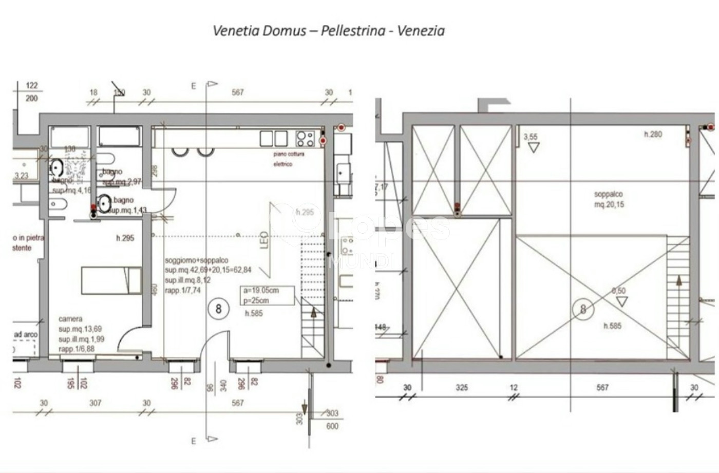 Apartamento com 1 suíte à venda em Pellestrina, Veneza, Itália – Venetia Domus