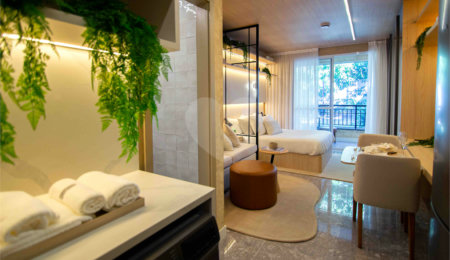 Apartamento à venda com 1 suíte em Brooklin, São Paulo, SP