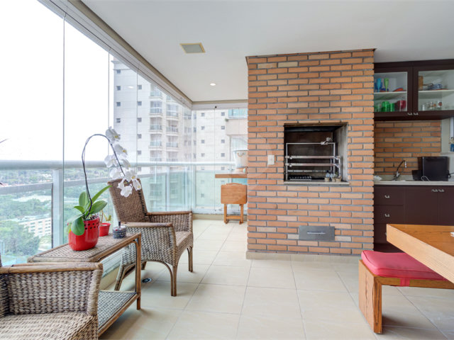 Apartamento à venda com 4 suítes em Brooklin Paulista, São Paulo, SP