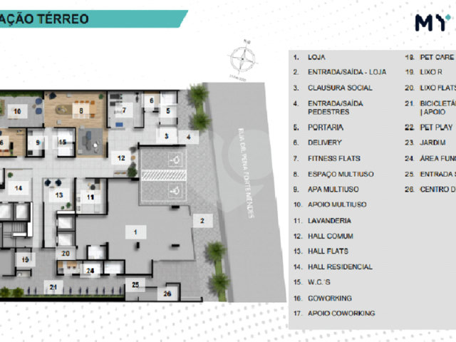 Studio à venda com 1 quarto em Bela Vista, São Paulo, SP