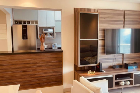 Apartamento com 3 dormitórios à venda, 92 m² por R$ 899.000,00 - Encruzilhada - Santos/SP