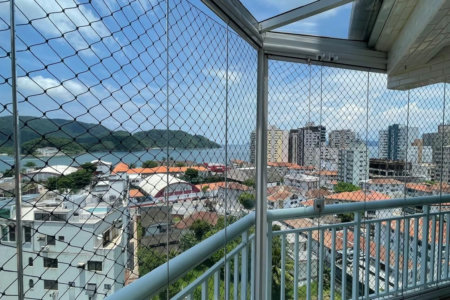 Apartamento com 4 dormitórios à venda, 240 m² por R$ 2.000.000,00 - Ponta da Praia - Santos/SP