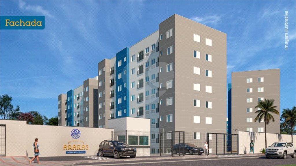 Apartamento à venda com 2 quartos em Parque Residencial Rafael Alcalá, Porto Feliz, SP