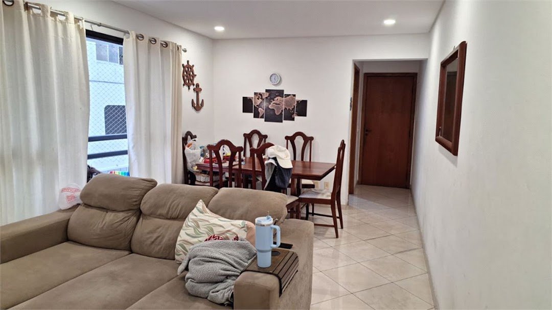 Apartamento com 2 dormitórios à venda, 82 m² por R$ 600.000,00 - Pompéia - Santos/SP
