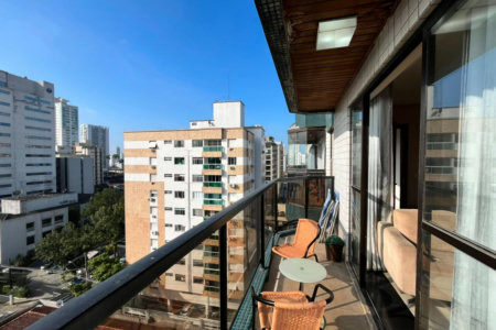 Apartamento, 99 m² - venda por R$ 765.000,00 ou aluguel por R$ 5.800,00/mês - Boqueirão - Santos/SP