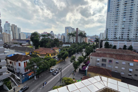 Apartamento com 3 dormitórios à venda, 105 m² por R$ 740.000,00 - Boqueirão - Santos/SP