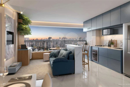 Apartamento à venda com 3 quartos, sendo 1 suíte, em Barra Funda, São Paulo, SP