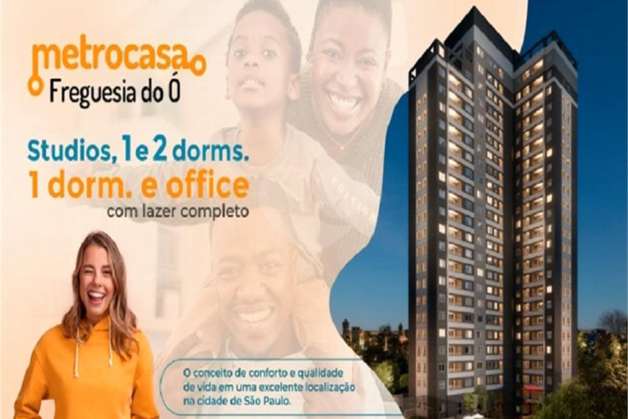 Apartamento à venda com 1 quarto em Freguesia do Ó, São Paulo, SP
