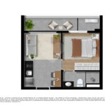 Apartamento à venda com 2 quartos em Santa Cecília, São Paulo, SP
