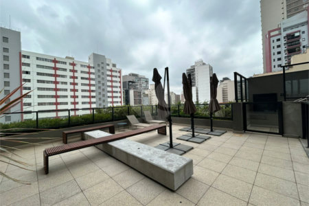 Apartamento para alugar com 1 suíte em Cerqueira César, São Paulo, SP