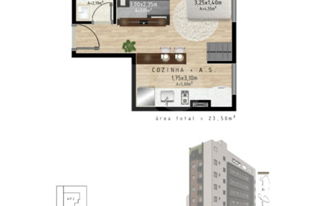 Apartamento à venda com 1 quarto em Quarta Parada, São Paulo, SP