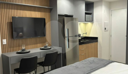 Apartamento à venda ou para alugar com 1 quarto em Cerqueira César, São Paulo, SP