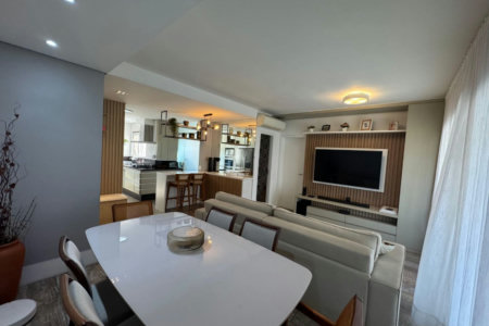 Apartamento Alto Padrão, 103 m² e 3 dormitórios à venda no José Menino - Santos/SP