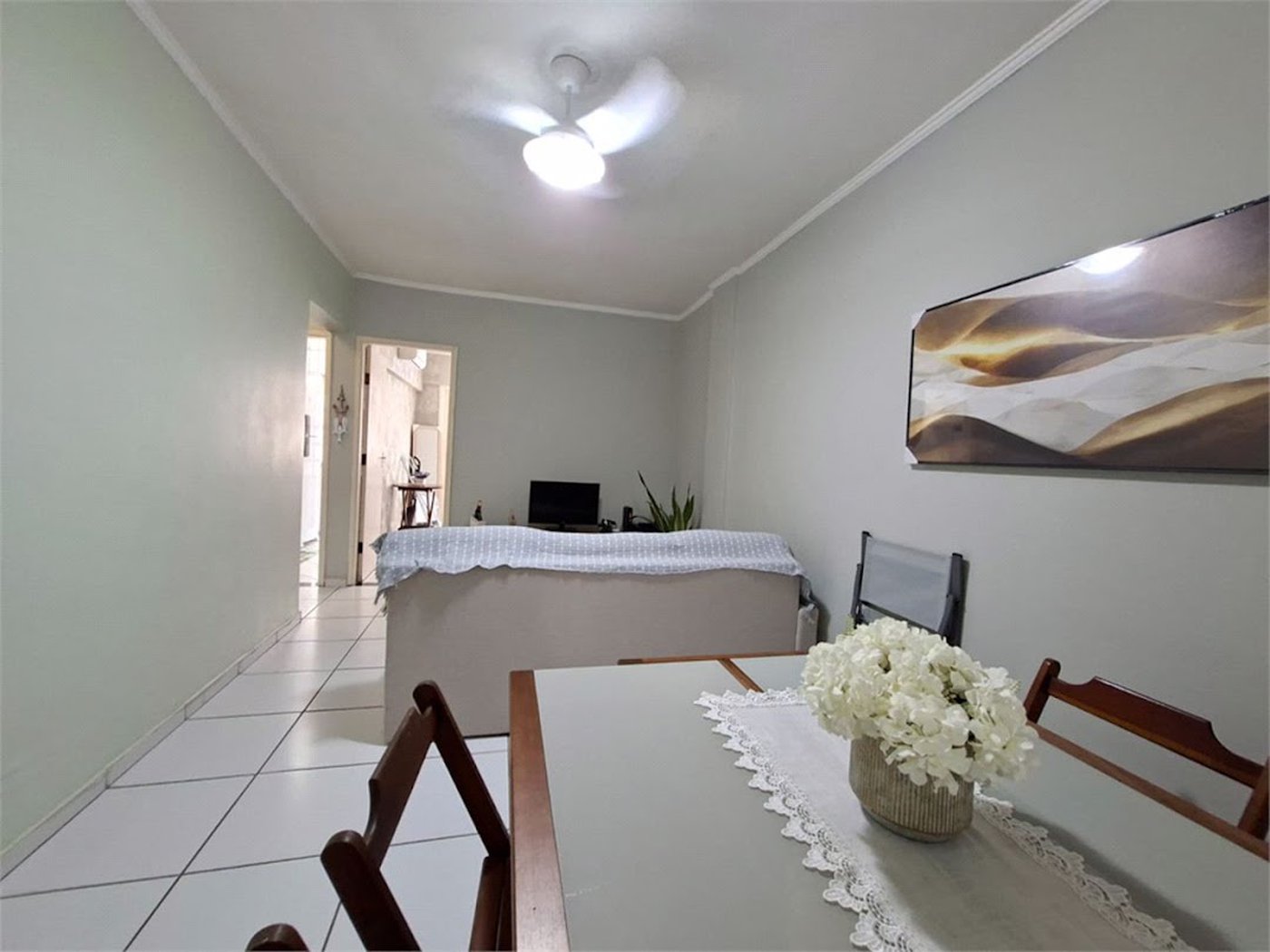 Apartamento Residencial para locação, Aparecida, Santos