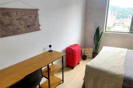 Apartamento Residencial à venda, Campo Grande, Santos - AP0818.