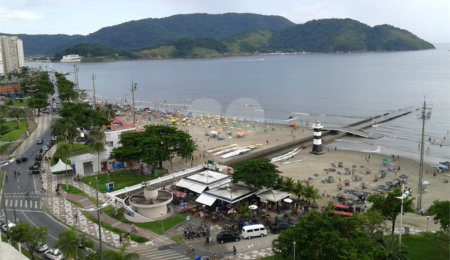 Apartamento à venda com 3 quartos, sendo 1 suíte,  em Aparecida, Santos, SP