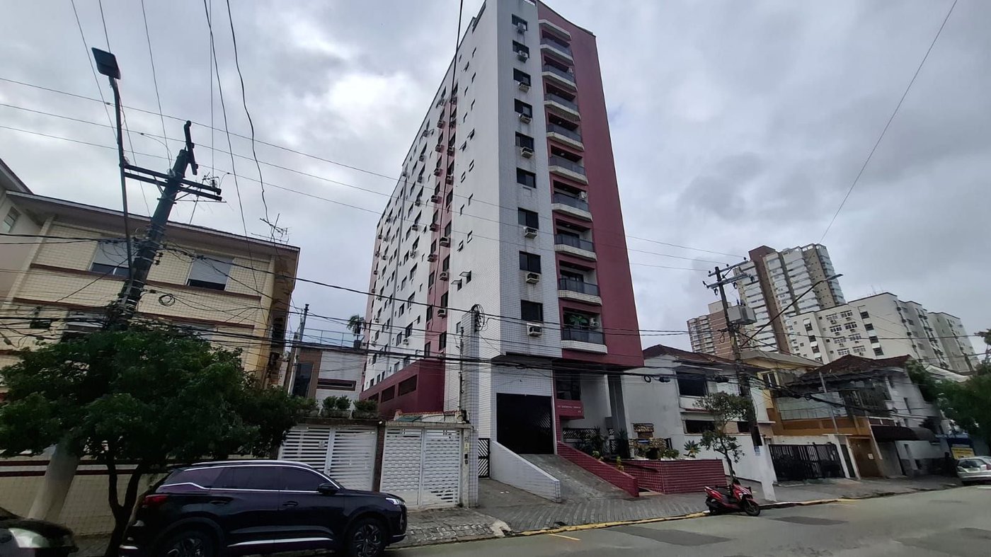 Apartamento com 2 dormitórios à venda, 80 m² por R$ 500.000,00 - Campo Grande - Santos/SP