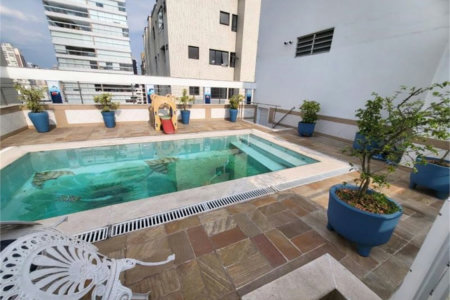 Apartamento Residencial para locação, Gonzaga, Santos - AP0140.
