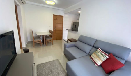 Apartamento Residencial para locação, Embaré, Santos - AP1213.