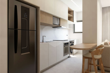 Apartamento à venda com 1 suíte em Itapetinga, Atibaia, SP