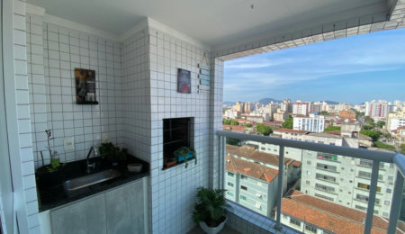 Apartamento à Venda no Embaré – Santos | 74 m² | 2 Dormitórios (1 Suíte) | Varanda Gourmet | Lazer Completo