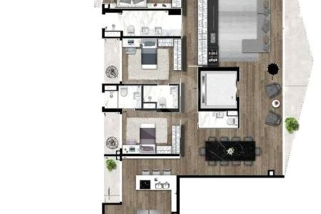 Apartamento à venda com 3 suítes em Vila Olímpia, São Paulo, SP