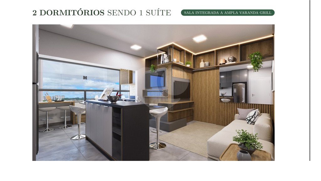 Apartamento à venda com 2 quartos, sendo 1 suíte, em Jardim América, Sorocaba, SP