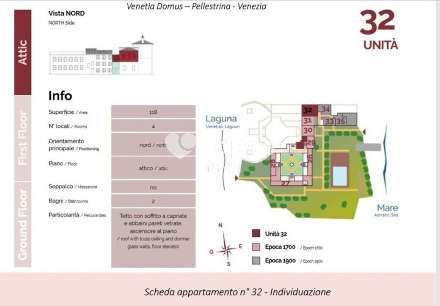 Apartamento com 2 quartos à venda em Pellestrina, Veneza, Itália – Venetia Domus