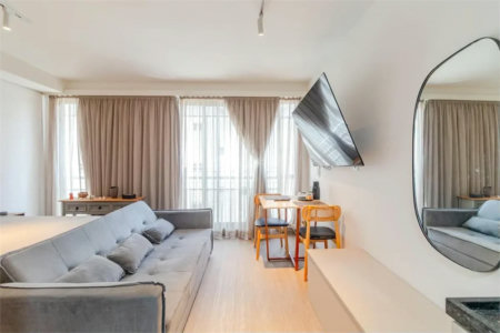 Apartamento à venda com 1 quarto em Pinheiros, São Paulo, SP