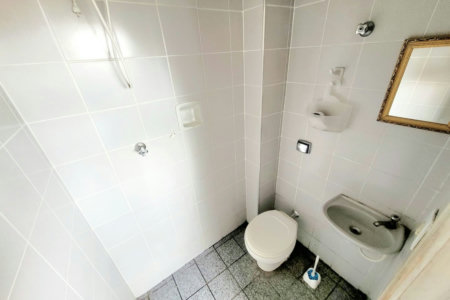 Apartamento com 2 dormitórios, 1 suíte, dependência de empregada à venda, 107 m² por R$ 640.000 - Marapé - Santos/SP