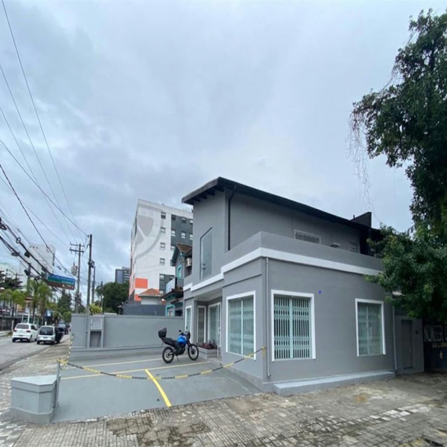 Casa Comercial para locação, Vila Mathias, Santos - CA0415.