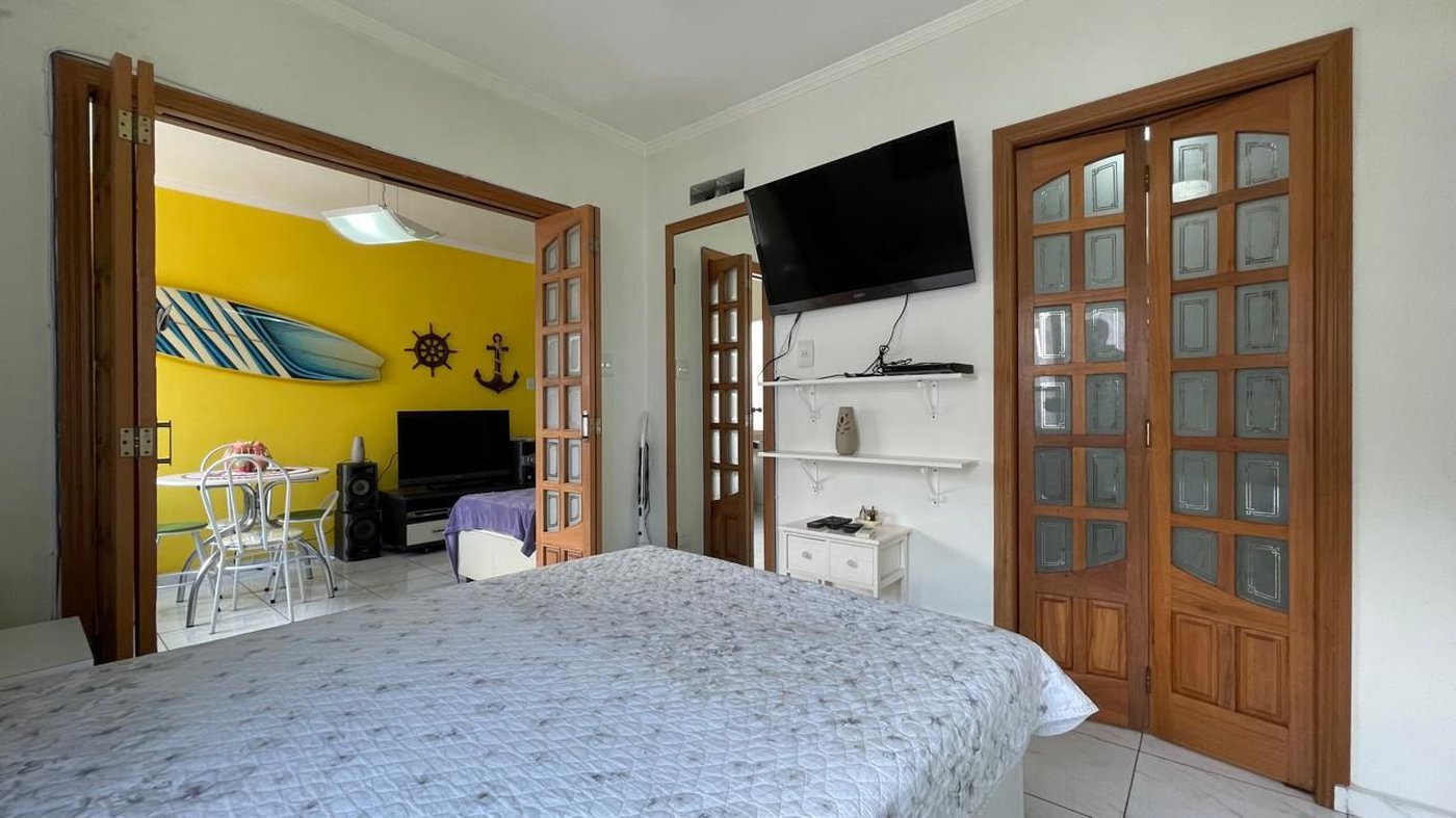 Apartamento com 1 dormitório à venda, 37 m² por R$ 390.000,00 - Boqueirão - Santos/SP