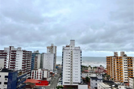Apartamento Residencial à venda, Vila Guilhermina, Praia Grande - AP1374.