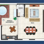 Apartamento à venda com 3 quartos, sendo 1 suíte, em Jardim Panorama, Valinhos, SP