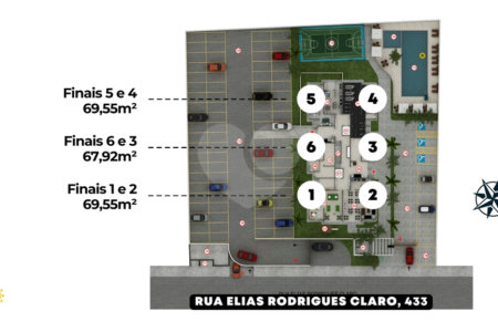 Apartamento à venda com 3 quartos, sendo 1 suíte, em Jardim São Carlos, Sorocaba, SP