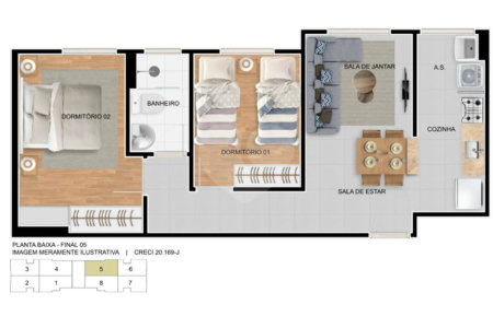 Casa à venda com 2 quartos no condomínio Residencial Caxangá 2, Suzano - SP