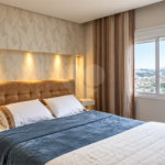 Apartamento mobiliado de 106 m² no Centro de São Bernardo, com 3 dormitórios, suíte, 3 vagas, vista livre e condomínio com lazer completo.