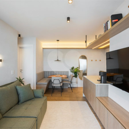Apartamento à venda com 2 quartos, sendo 1 suíte, em Santo Amaro, São Paulo, SP