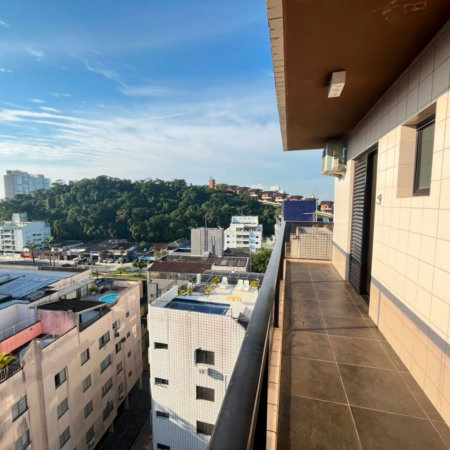 Apartamento com 1 dormitório à venda, 45 m² por R$ 290.000,00 - Jardim Três Marias - Guarujá/SP