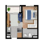Apartamento à venda com 1 suíte em Pinheiros, São Paulo, SP