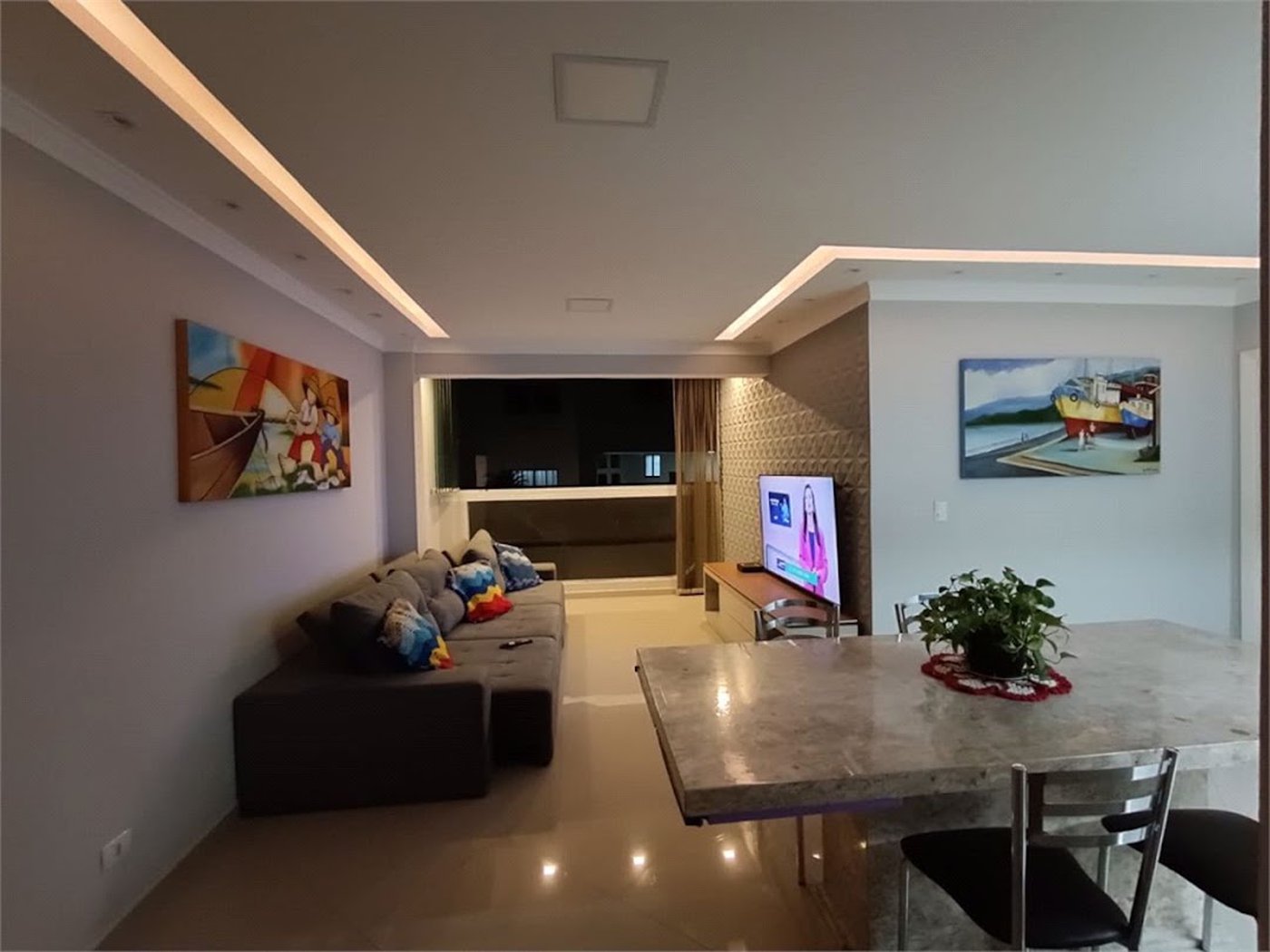 Apartamento Residencial à venda, Loteamento João Batista Julião, Guarujá - AP1731.