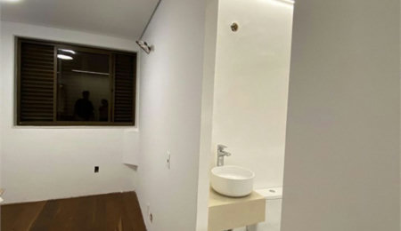 Apartamento Residencial para locação, Boqueirão, Santos - AP0808.